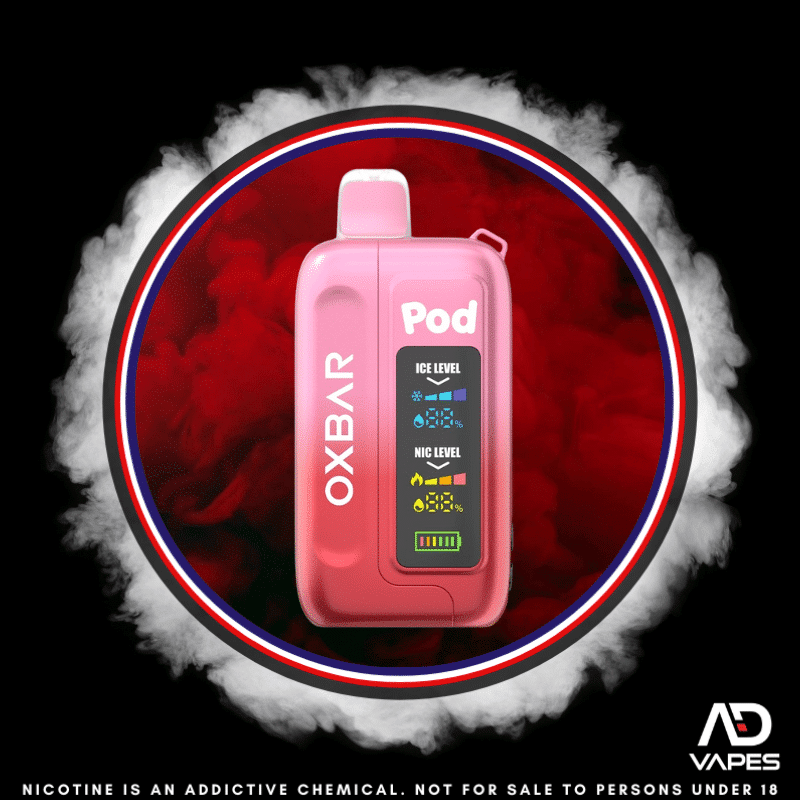 OXBAR Ice+Nic 35K Strawberry Splash