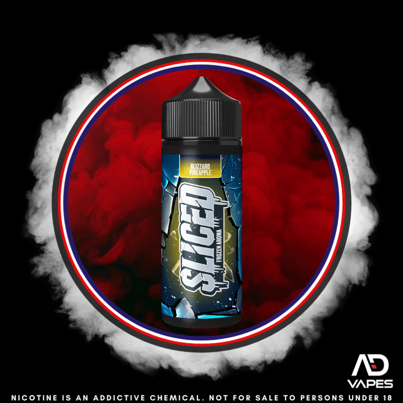 Sliced Blizzard Pineapple 120ml Flavour Shot
