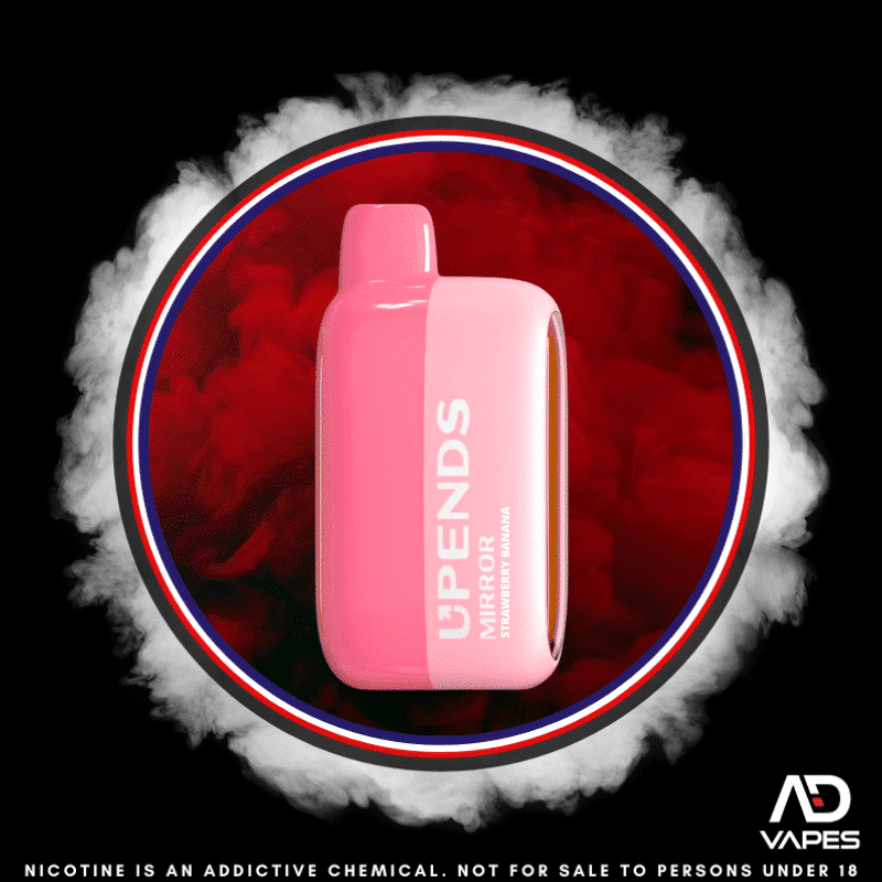 Upends Mirror 6500 50mg Strawberry Banana