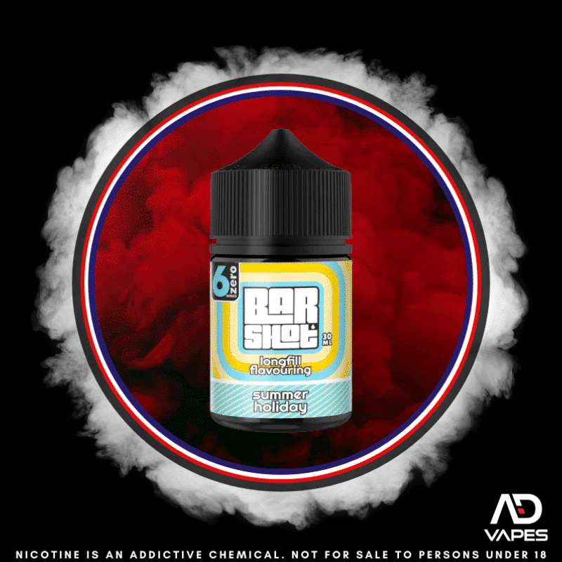 6Zero Bar Shot Summer Holiday 30ml Flavour Shot Makes 60ml