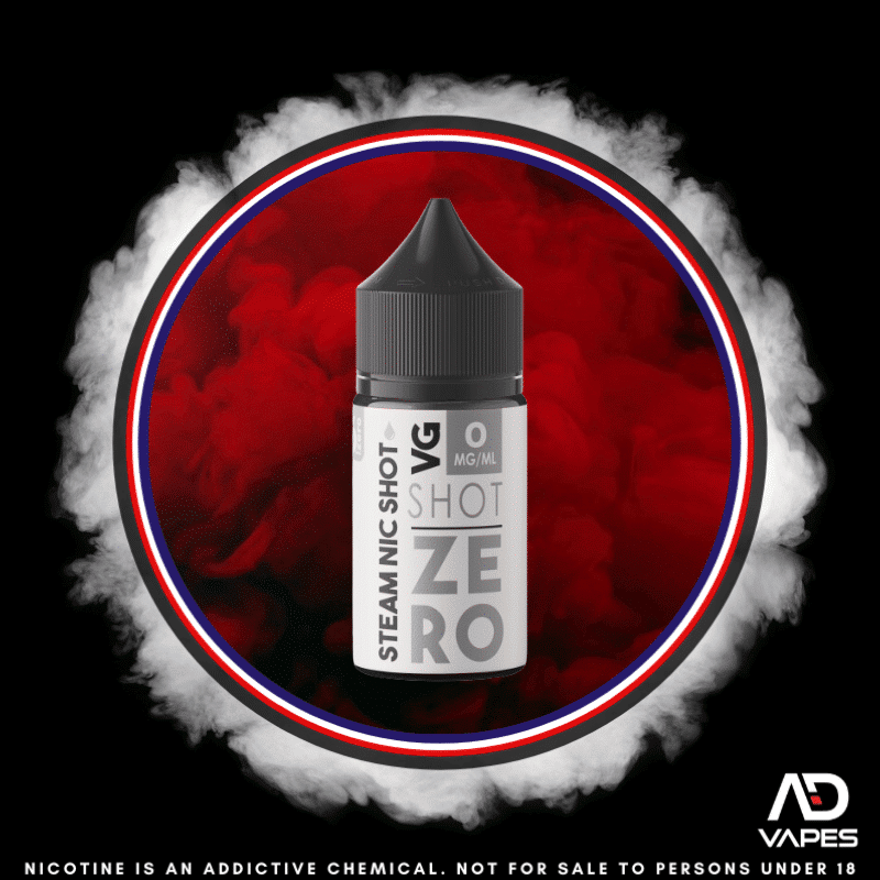 6Zero Nic Shot 0mg 60ml Makes 60ml