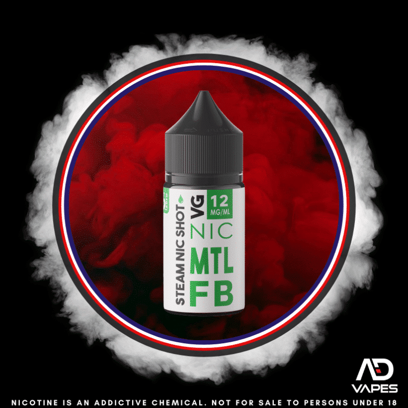 6Zero Nic Shot MTL Freebase 12mg 30ml Makes 60ml