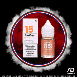 Airscream airspops 313 peach ice 40mg 30ml