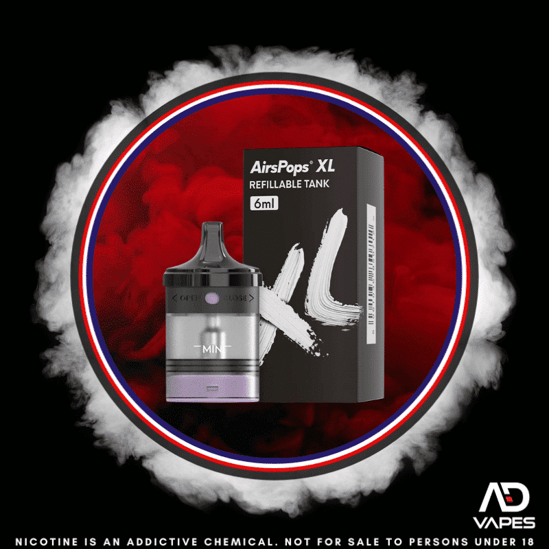 Airscream Airspops XL Refillable Tank 6ml
