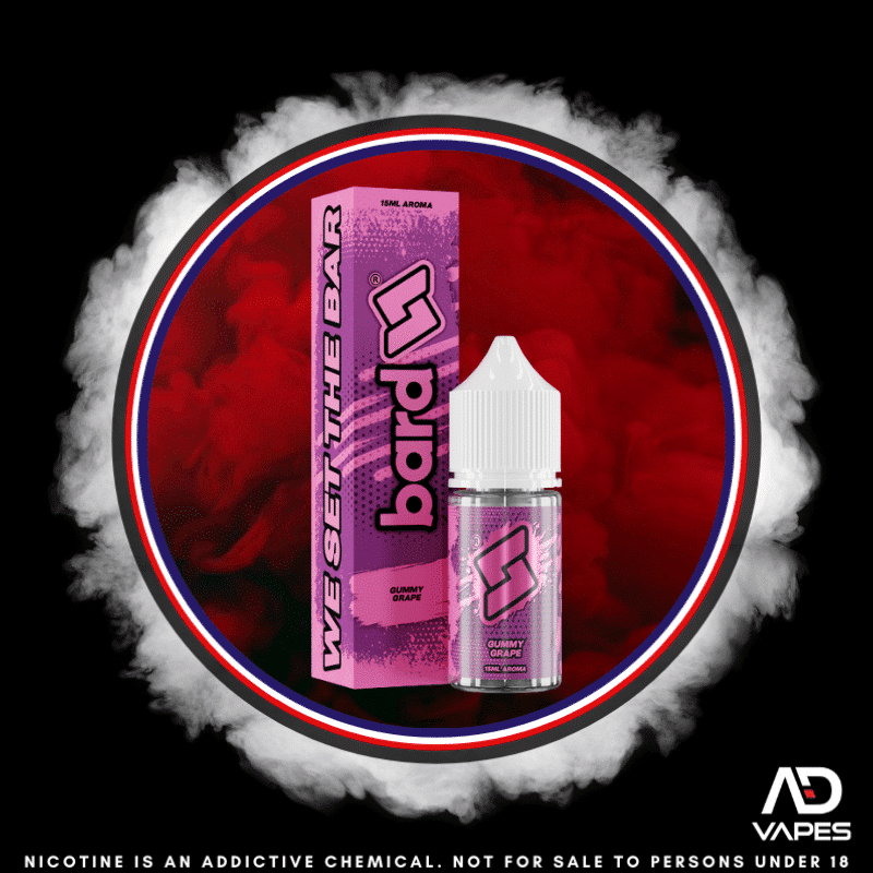 Bard x Wiener Vape Gummy Grape 30ml Flavour Shot