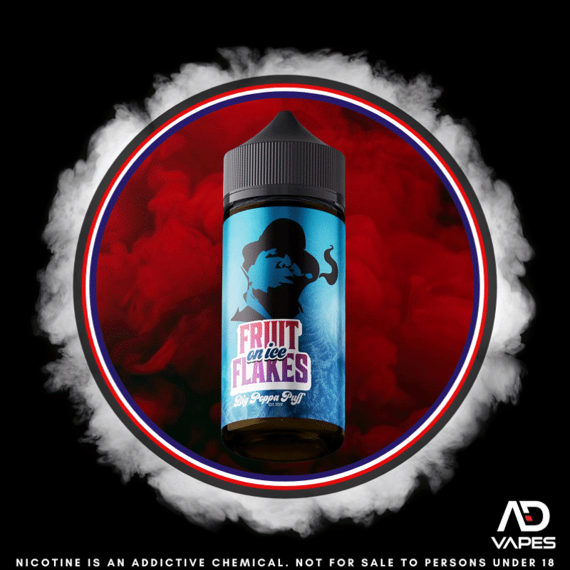 Big Poppa Puff Fruit Flakes on Ice 120ml Flavour Shot