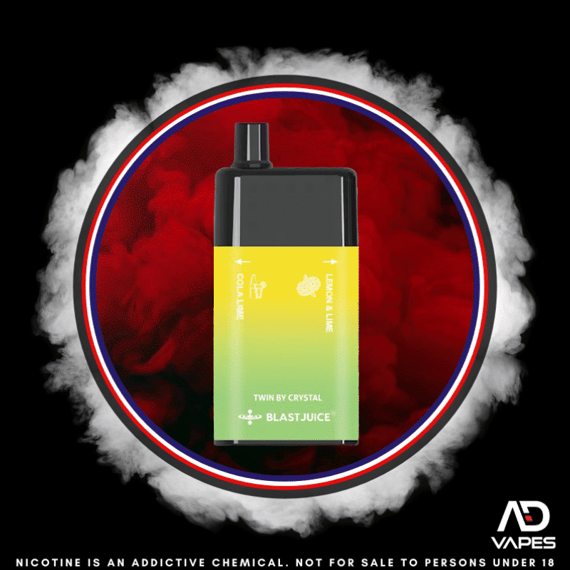Blast Juice 9000 35mg Cola Lime & Lemon Lime Dual Flavour