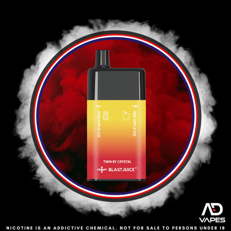 Blast Juice 9000 35mg Pineapple Ice & Red Apple Ice Dual Flavour