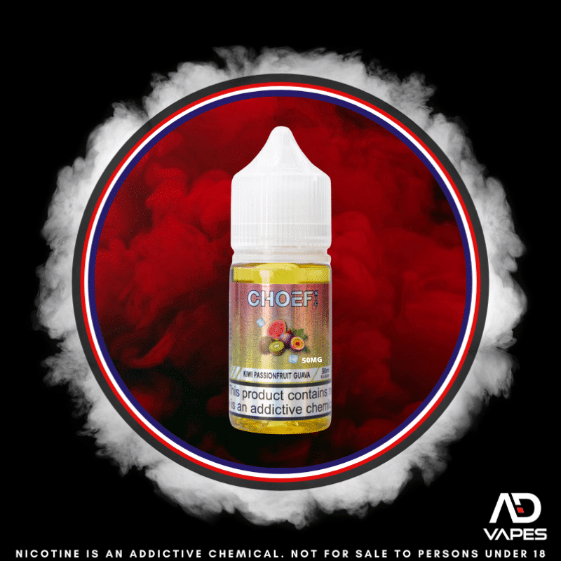 Choef Kiwi Passionfruit Guava 50mg 30ml