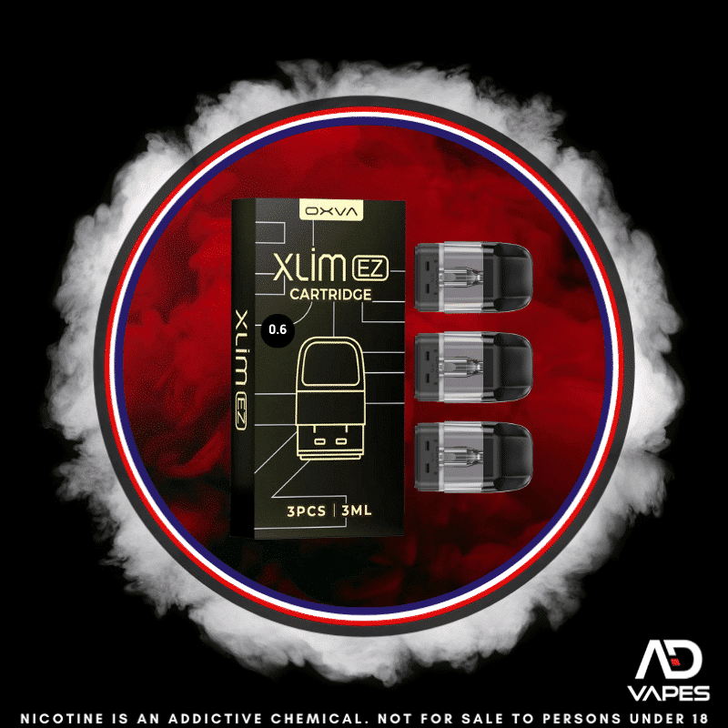 OXVA Xlim EZ Replacement Cartridges 0.6 3ml 3 Pack