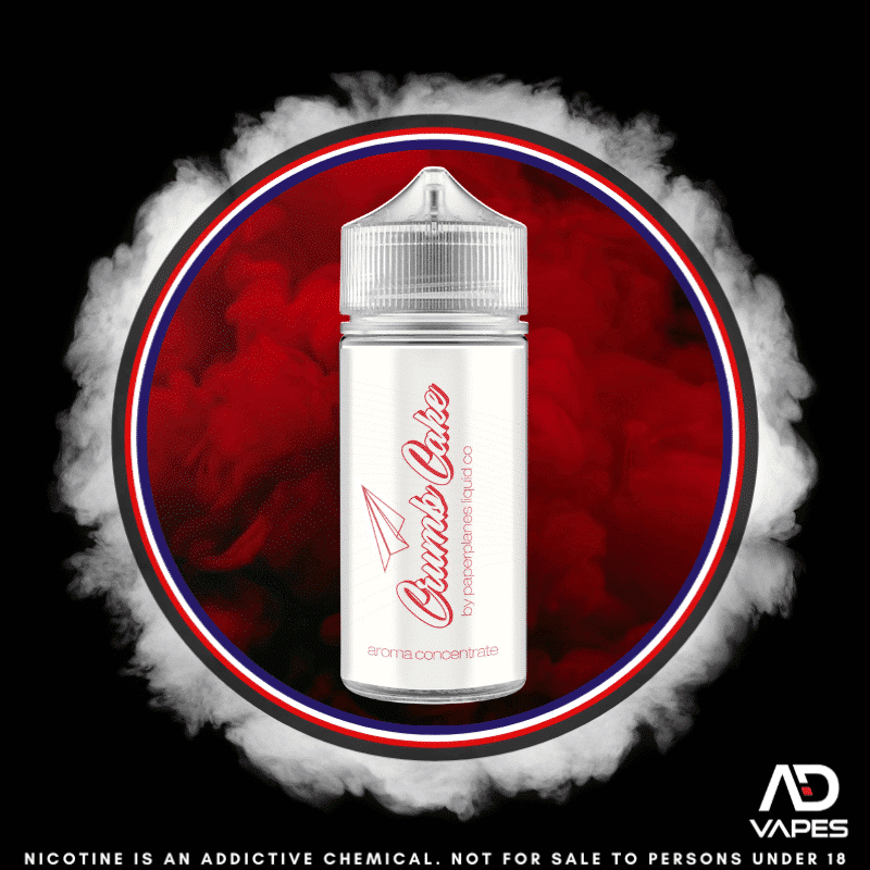 Paper Planes Crumb Cake 120ml Flavour Shot