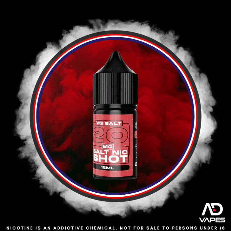 SSL Salt Nic Shot 20mg 15ml VG Base