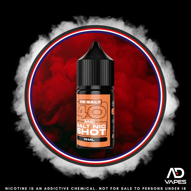 SSL Salt Nic Shot 40mg 15ml VG Base