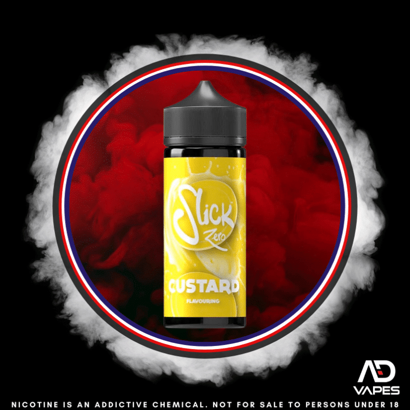 Slick Zero Custard 120ml Flavour Shot