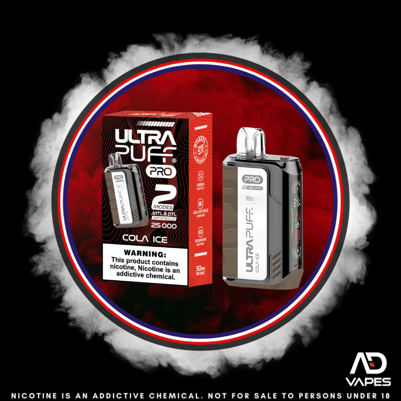 Ultra Puff Pro 25K 50mg Cola Ice