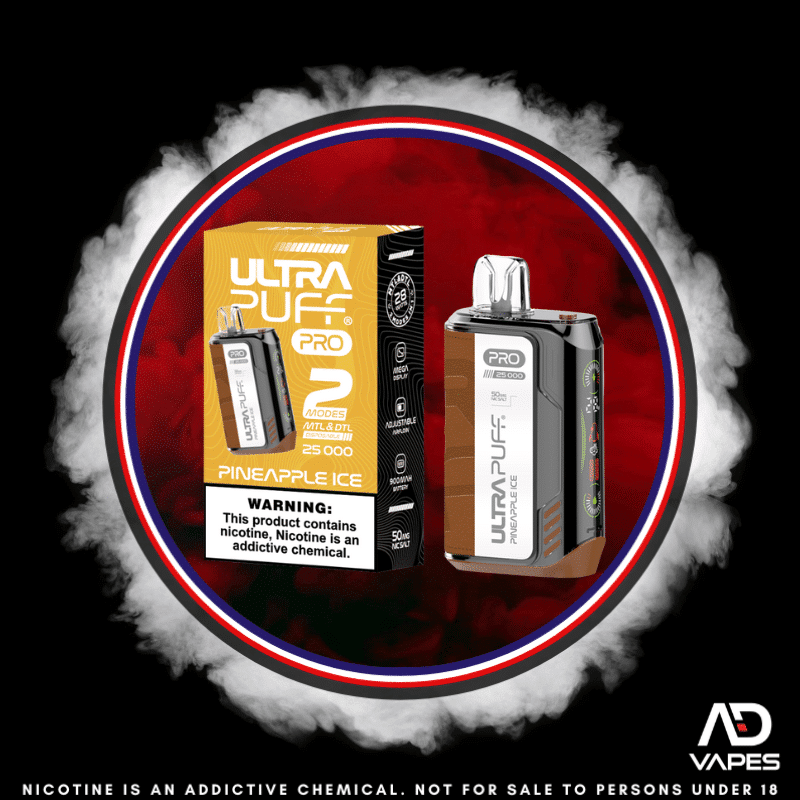 Ultra Puff Pro 25K 50mg Pineapple Ice