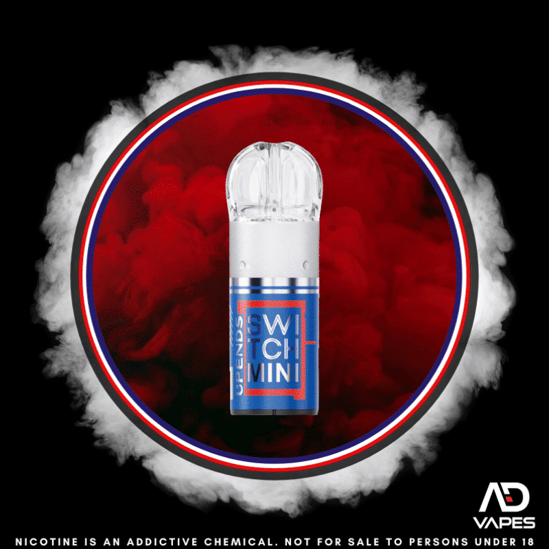 Upends Switch Mini Replacement Pod 2500 50mg Blueberry Sour Raspberry