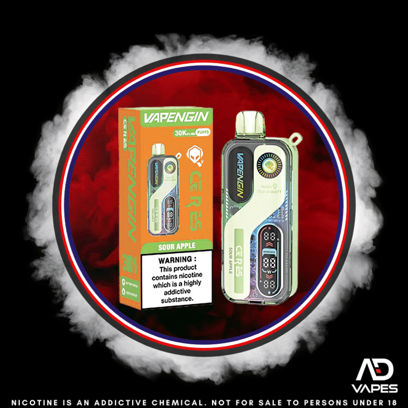 Vapengin Ceres 30K 50mg Sour Apple