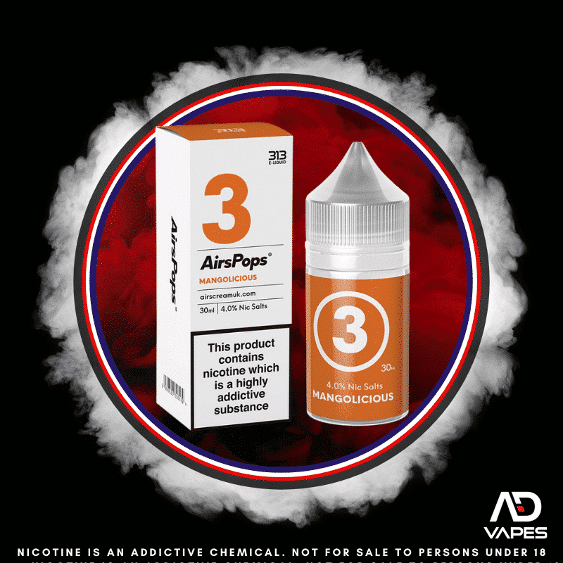 Airscream AirsPops 313 Mangolicious 40mg 30ml