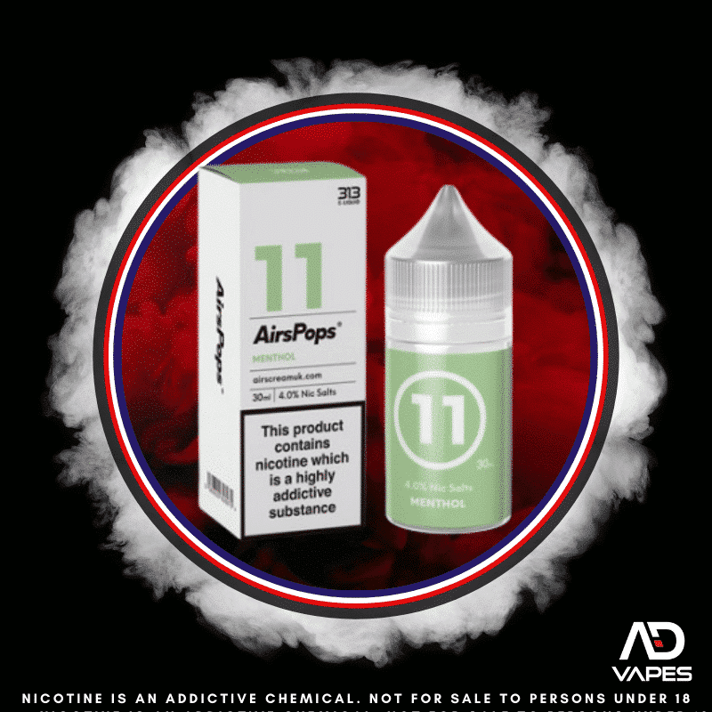 Airscream AirsPops 313 Menthol 40mg 30ml