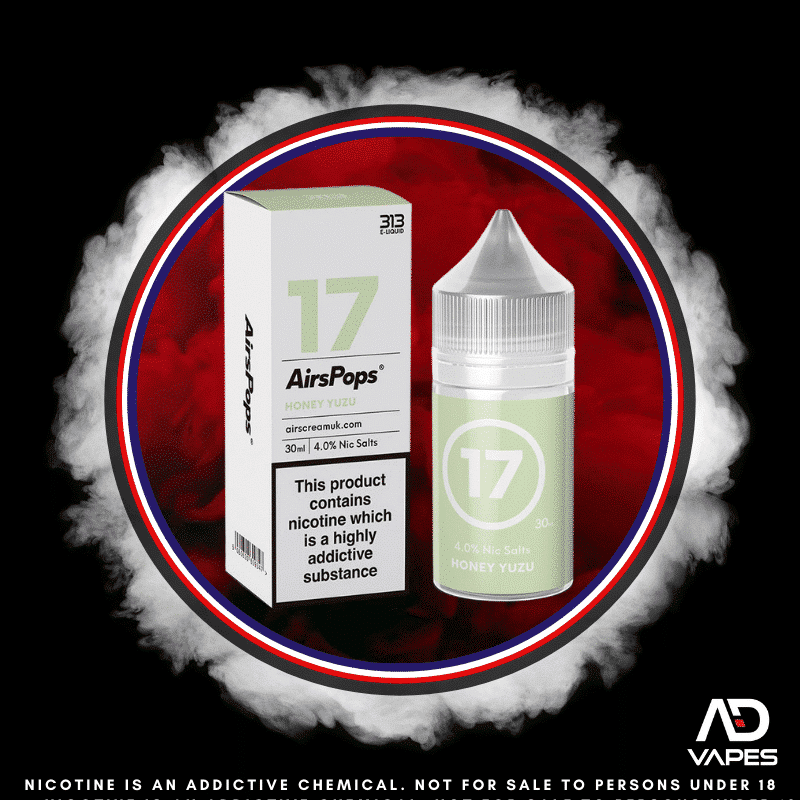 Airscream AirsPops 313 Honey Yuzu 40mg 30ml