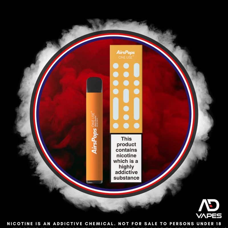 Airscream Airspops 50mg Freezy Orange