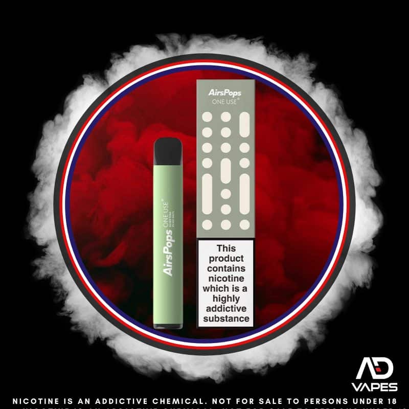 Airscream Airspops 50mg Silver Toba