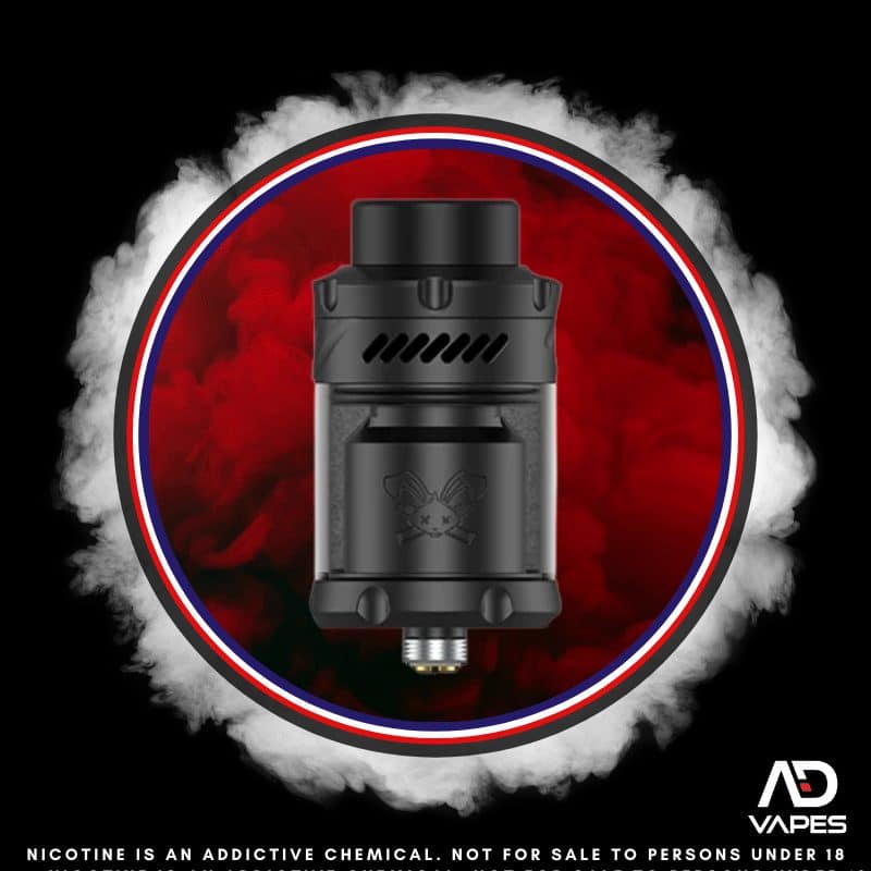 Hellvape Dead Rabbit V3 RTA Matt Full Black