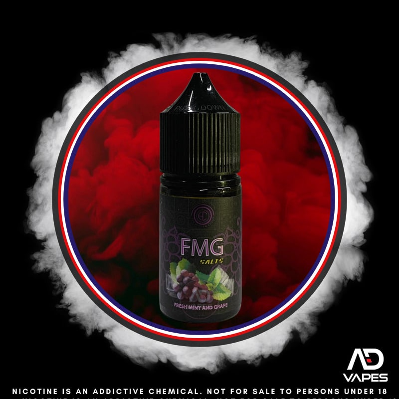 The Hidden Cloud FMG Fresh Mint And Grape 45mg 30ml
