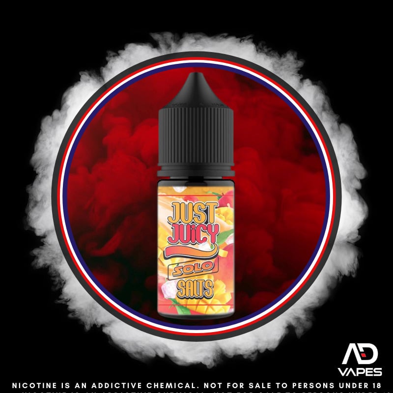 The Hidden Cloud Just Juicy Solo Ripe Mango 25mg 30ml