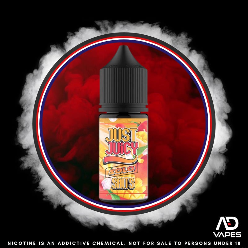 The Hidden Cloud Just Juicy Solo Ripe Mango 45mg 30ml