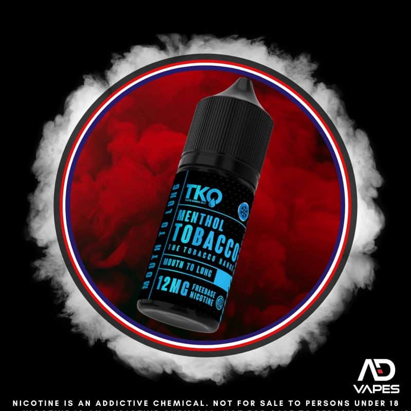 TKO Menthol Tobacco 12mg 30ml