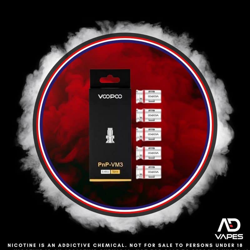 Voopoo PNP VM3 Coils 0.45 5 Pack