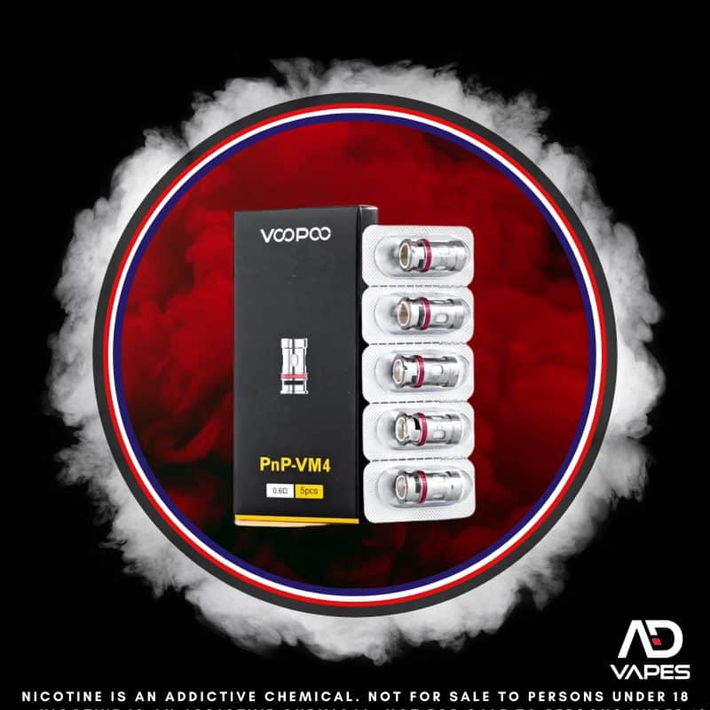 Voopoo PNP VM4 Coils 0.6 5 Pack