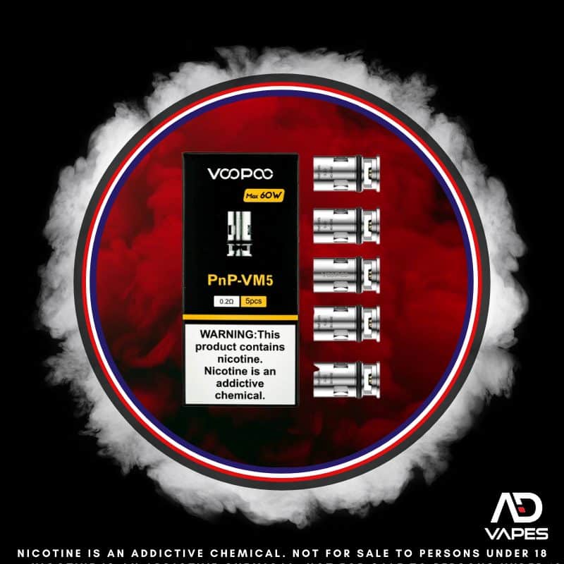 Voopoo PNP VM5 0.2 Coils 5 Pack