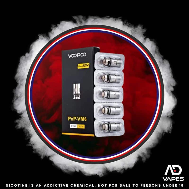 Voopoo PNP VM6 Coils 0.15 5 Pack