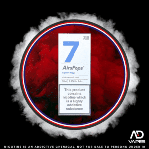 Airscream airspops 313 south pole 19mg 30ml half strength