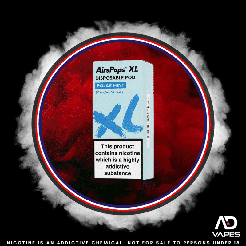 Airscream AirsPops XL Replacement Pod 50mg Polar Mint