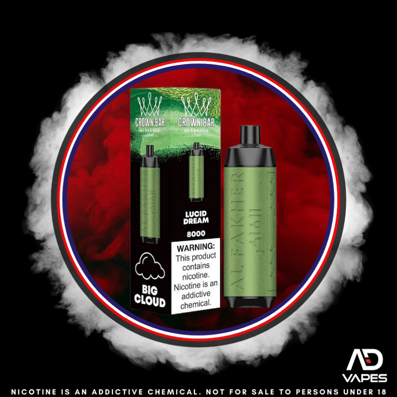 Al Fakher Crown Bar DTL 8000 5mg Lucid Dream