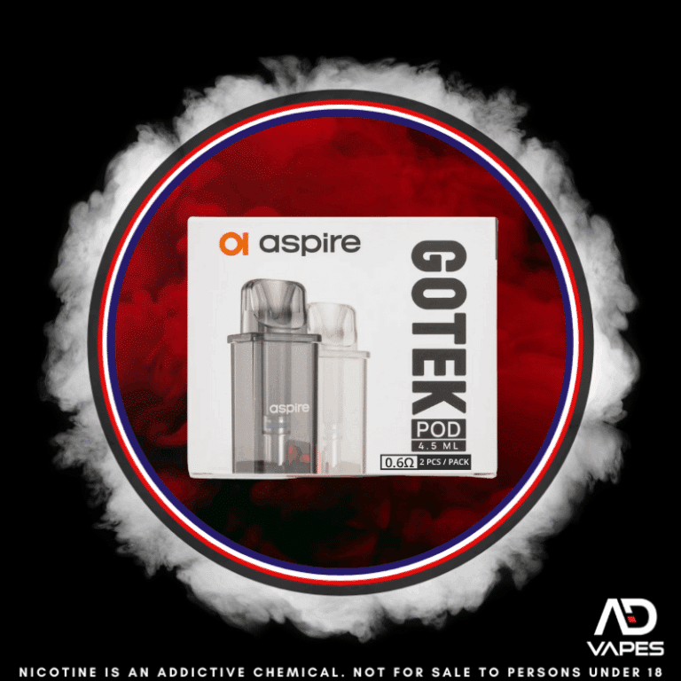Aspire gotek refillable pod 0. 6 ohm