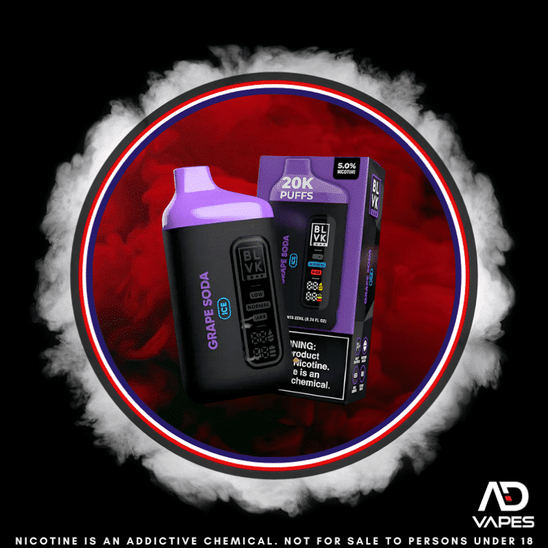 BLVK 20k 50mg Grape Soda
