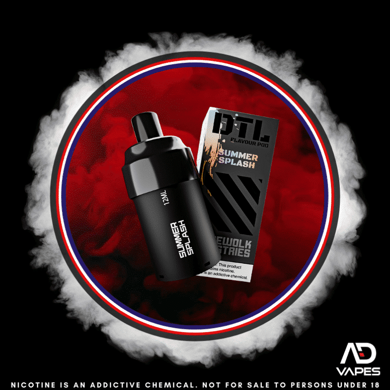 Bewolk DTL 4mg 12ml Replacement Pod Summer Splash
