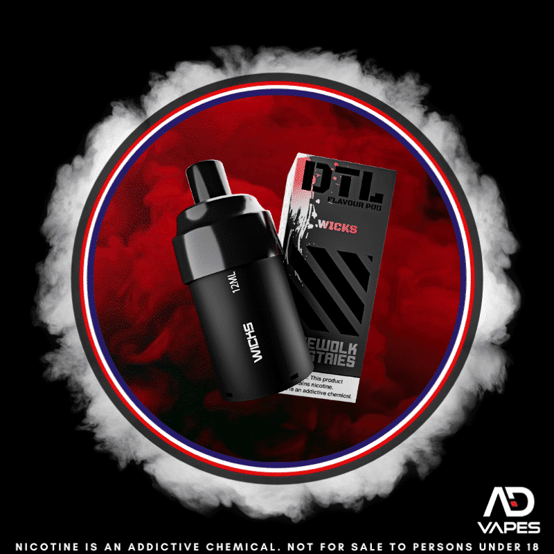 Bewolk DTL 4mg 12ml Replacement Pod Wicks