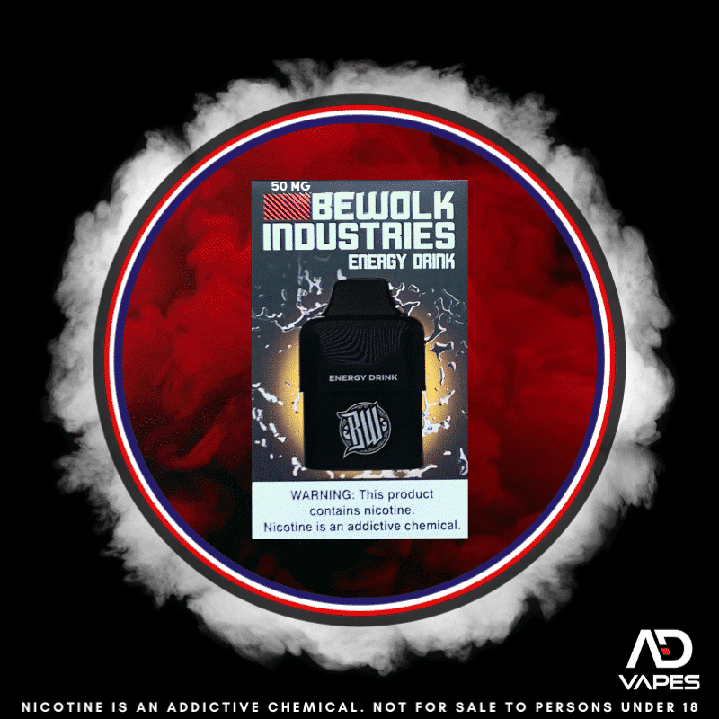 Bewolk Industries Replacement Pod 6000 Energy Drink 50mg