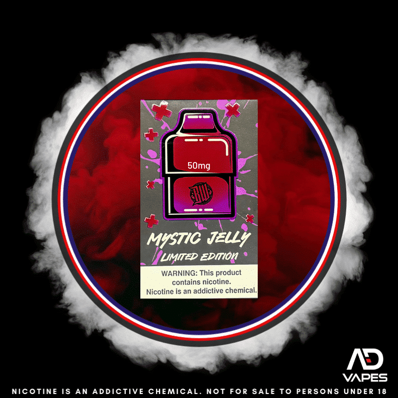 Bewolk Industries Replacement Pod 6000 Mystic Jelly 50mg