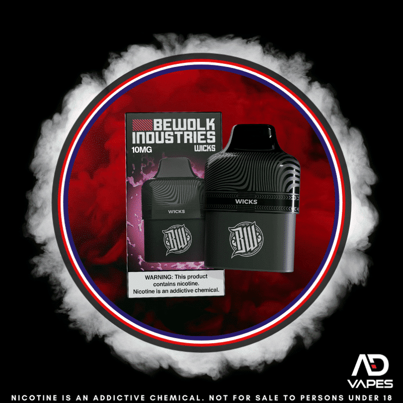 Bewolk Industries Replacement Pod 6000 Wicks 10mg