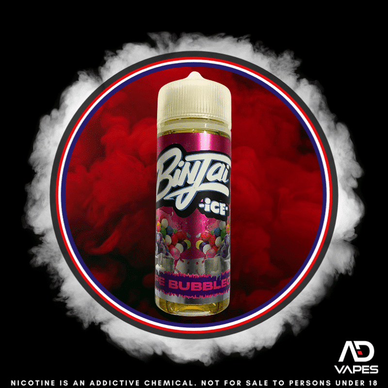 Binjai Ice Grape Bubblegum 3mg 120ml