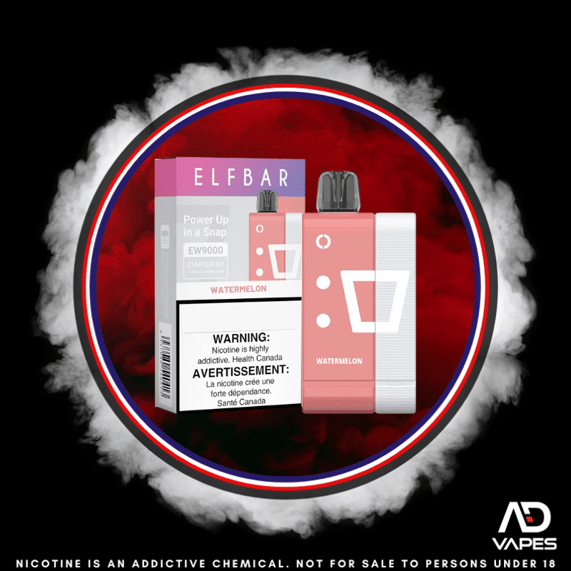 Elf Bar EW9000 50mg Kit Watermelon Pod + Battery