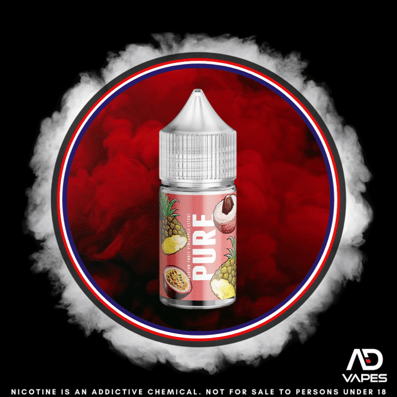 Emissary Elixirs Pure Red MTL Nic Salt Flavour Shot 30ml