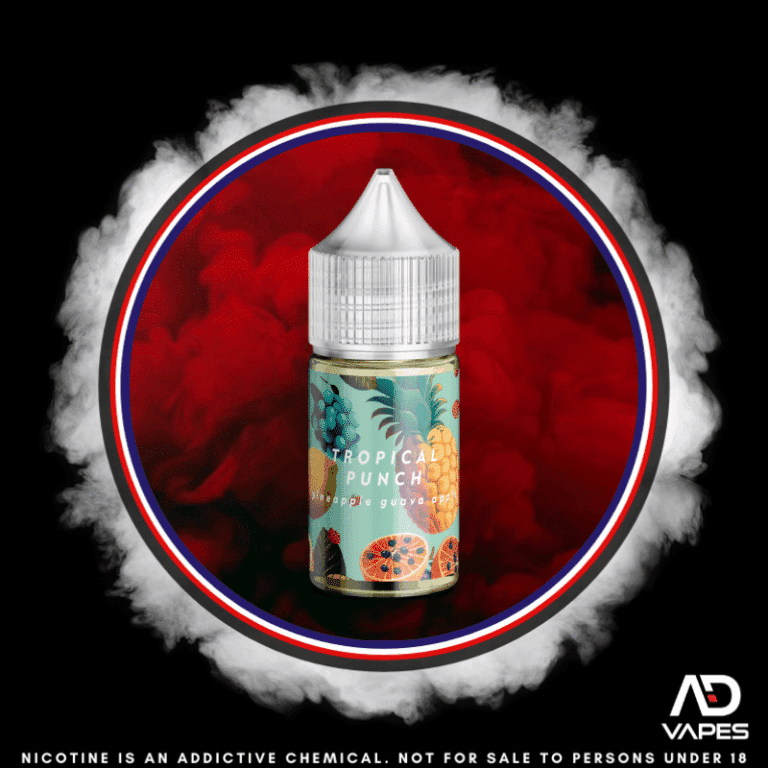 Emissary elixirs tropical punch mtl nic salt flavour shot 30ml